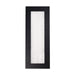 Frost Small Outdoor Wall Sconce - Black Finish