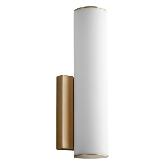 Fugit LED Wall Sconce - Aged Brass Finish