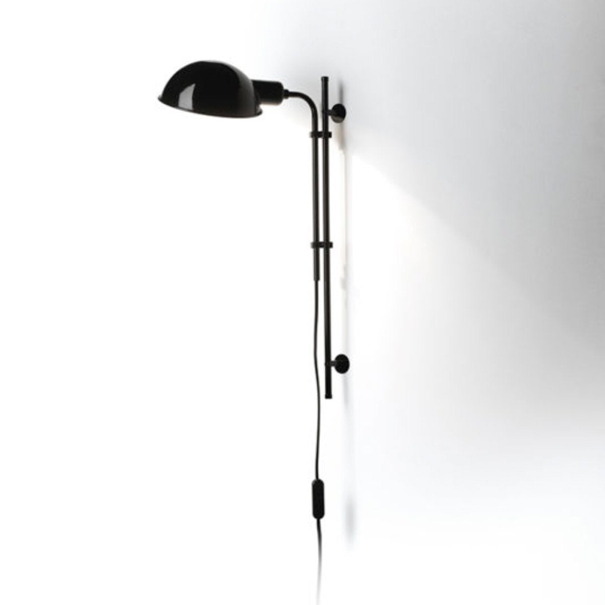 Funiculi A Wall Sconce - Black Finish