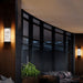 Fusion LED Outdoor Wall Sconce - Display
