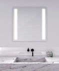 Load image into Gallery viewer, Fusion Square Lighted Mirror Display
