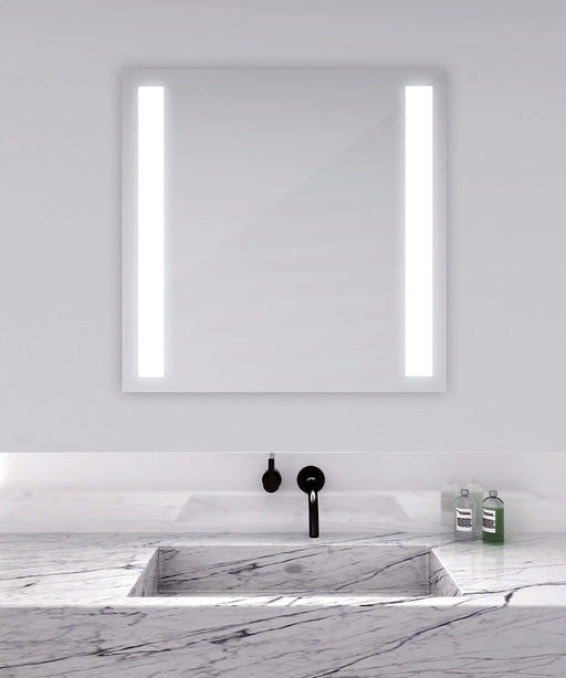 Fusion Square Lighted Mirror Display