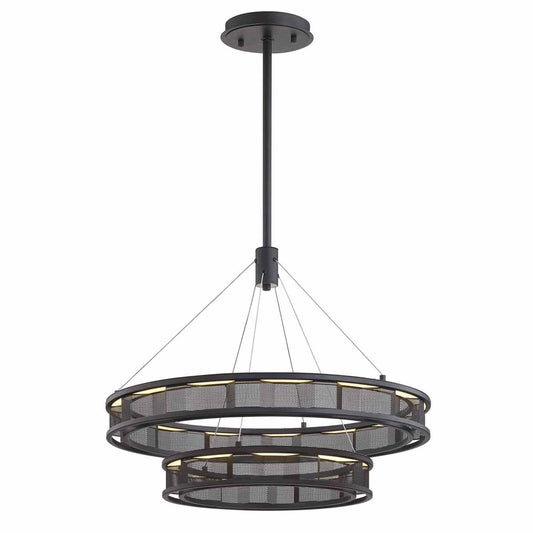 Fuze Small Chandelier - Bronze Finish