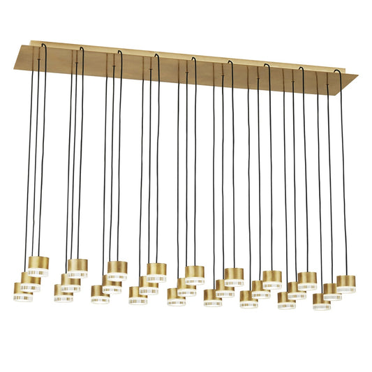 Gable Multi-Light Linear Chandelier
