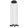 Load image into Gallery viewer, Gable 6-Light Chandelier - Nightshade Black Finish
