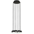 Load image into Gallery viewer, Gable 8-Light Chandelier - Nightshade Black Finish
