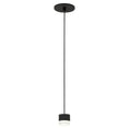 Load image into Gallery viewer, Gable Pendant - Nightshade Black Finish Standard Canopy
