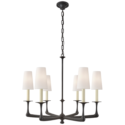 Gabriel Medium Chandelier - Aged Iron