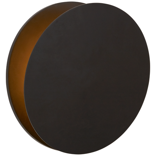 Gabriela Round Wall Washer - Aged Iron Finish