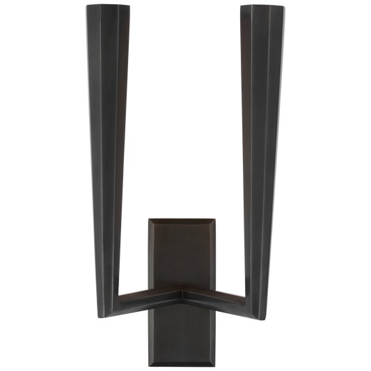 Galahad Double Sconce - Bronze Finish