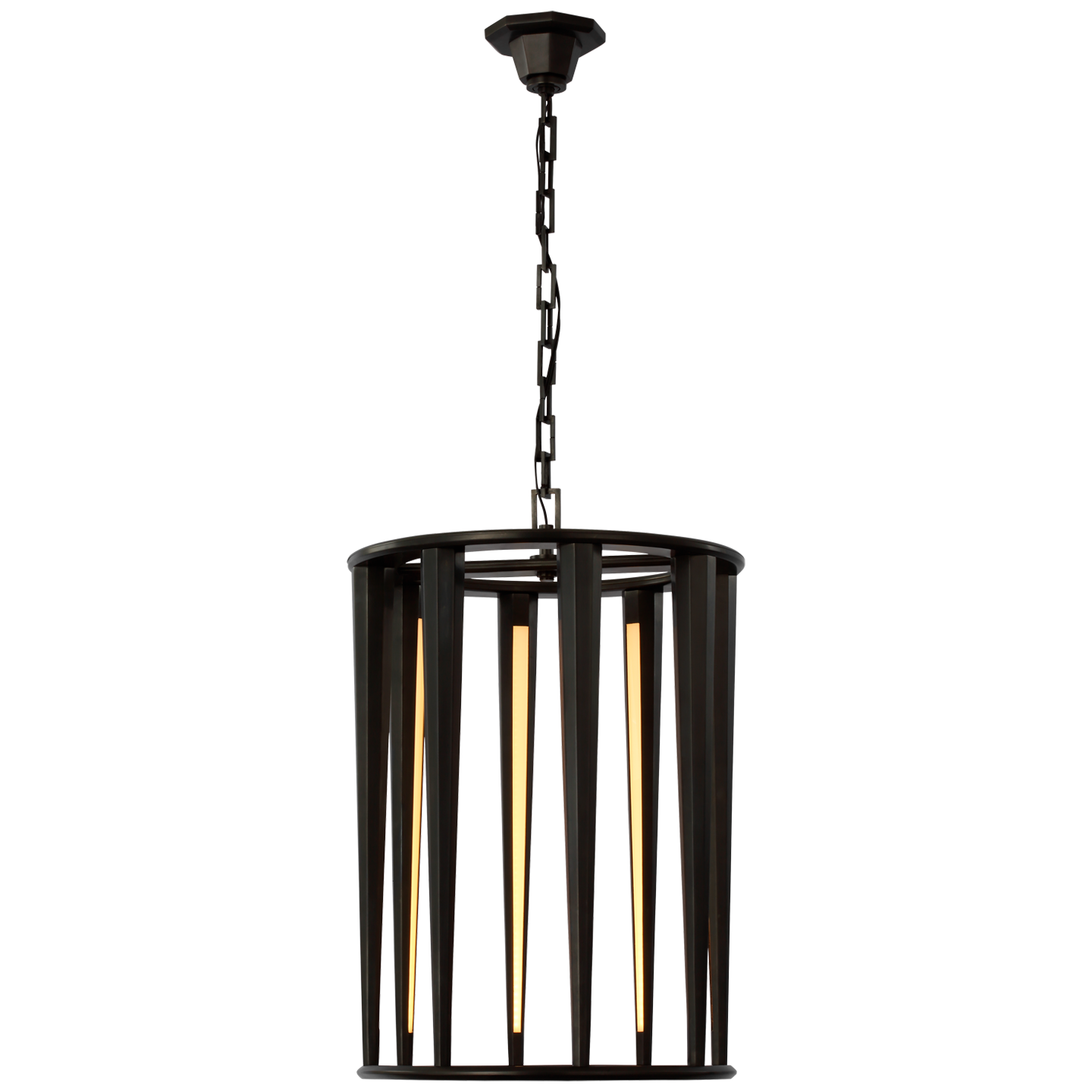 Galahad Medium Lantern - Bronze Finish