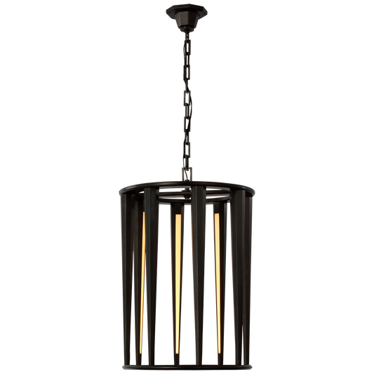 Galahad Medium Lantern - Bronze Finish