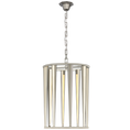 Load image into Gallery viewer, Galahad Medium Lantern - Polished Nickel Finish
