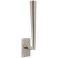 Load image into Gallery viewer, Galahad Single Sconce - Polished Nickel Finish
