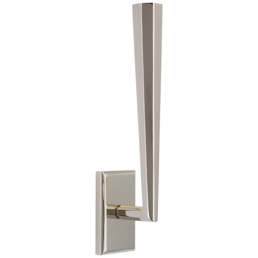 Galahad Single Sconce - Polished Nickel Finish