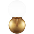 Load image into Gallery viewer, Galassia Bath Wall Sconce - Burnished Brass Finish
