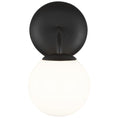 Load image into Gallery viewer, Galassia Bath Wall Sconce - Midnight Black Finish
