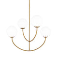 Load image into Gallery viewer, Galassia Chandelier - Burnished Brass Finish
