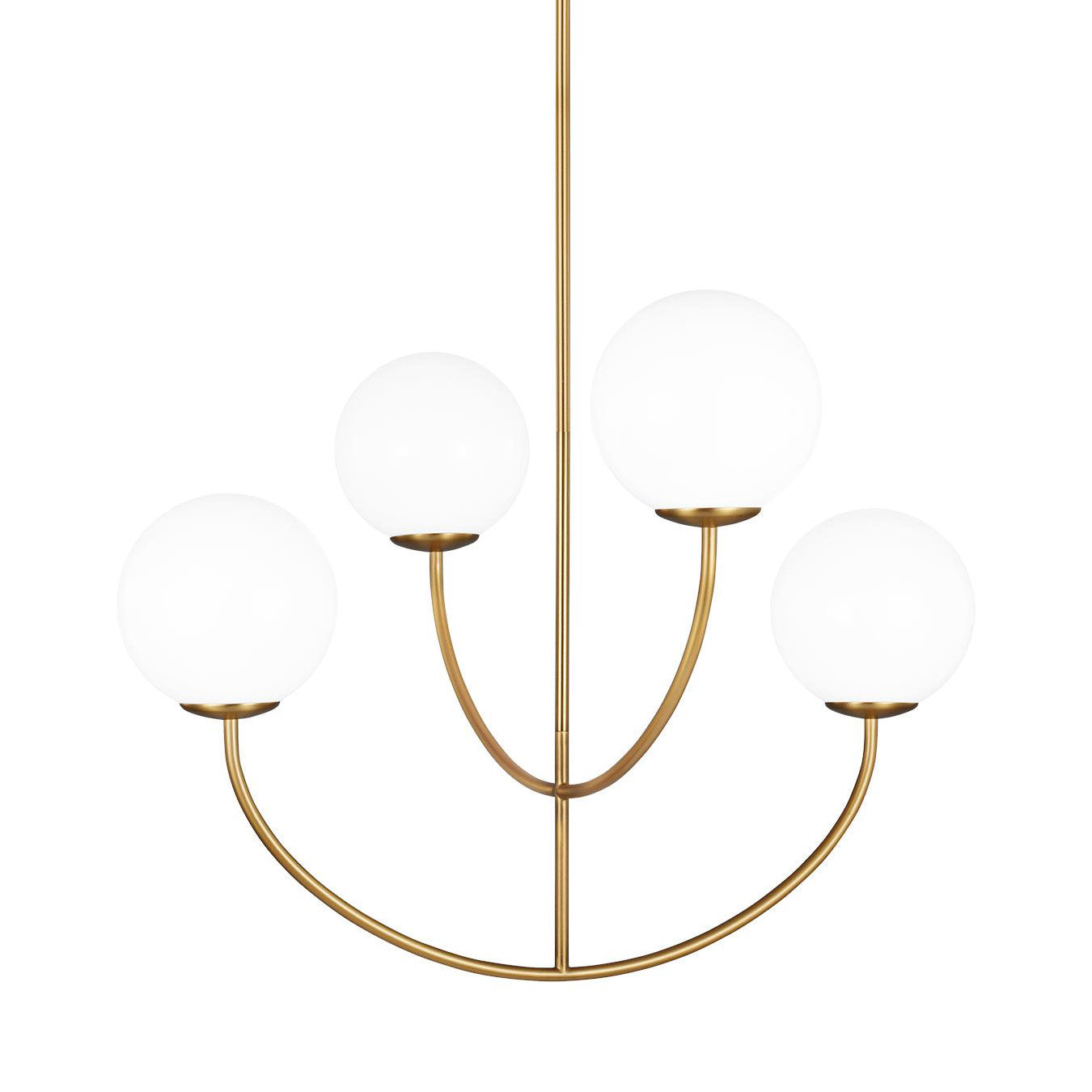 Galassia Chandelier - Burnished Brass Finish