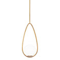 Load image into Gallery viewer, Galassia Pendant - Burnished Brass Finish
