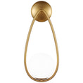 Load image into Gallery viewer, Galassia Wall Sconce - Burnished Brass Finish
