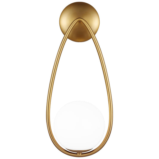 Galassia Wall Sconce - Burnished Brass Finish