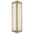 Load image into Gallery viewer, Geneva Small Sconce - Natural Brass Finish
