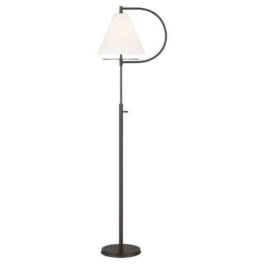 Gesture Floor Lamp - Midnight Black Finish