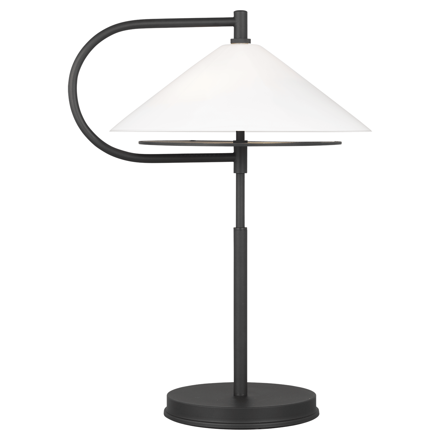 Gesture Table Lamp - Midnight Black Finish