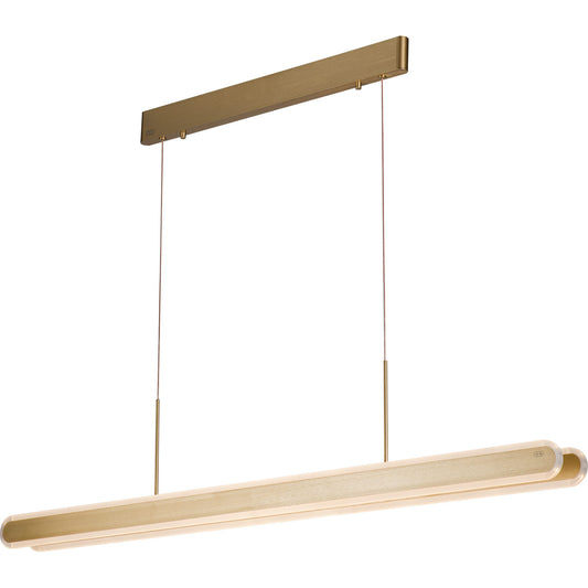 Gianni 47" LED Linear Suspension - Brushed Champagne Finish