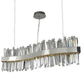 Load image into Gallery viewer, Glacier LED Wave Linear Suspension - Polished Chrome
