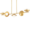 Load image into Gallery viewer, Glimmer Linear Pendant - Aged Brass Finish
