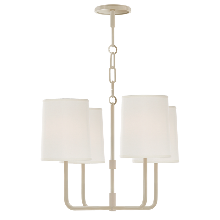 Go Lightly Small Chandelier White