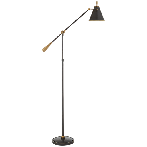 Goodman Floor Lamp - Bronze & Brass