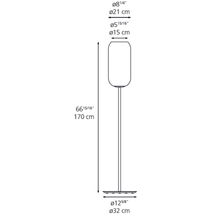 Gople Floor Lamp - Diagram