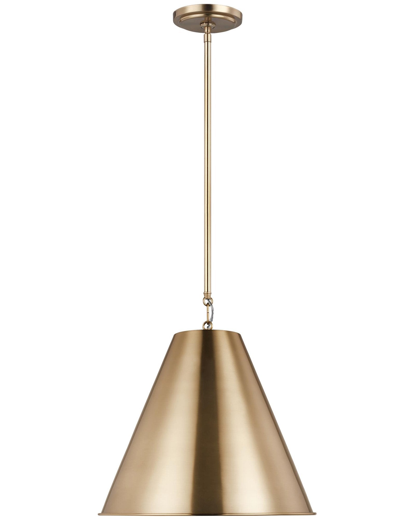 Gordon Pendant - Satin Brass Finish