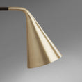 Load image into Gallery viewer, Gordon Table Lamp - Matte Black/Brushed Brass Finish
