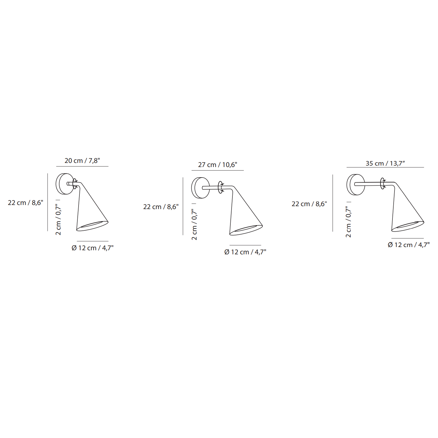  Gordon Wall Sconce - Diagram