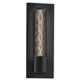 Load image into Gallery viewer, Gotham 1 Light Panel Wall Sconce - Textured Black
