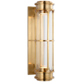 Load image into Gallery viewer, Gracie Linear Sconce - Antique Burnished Brass Finish
