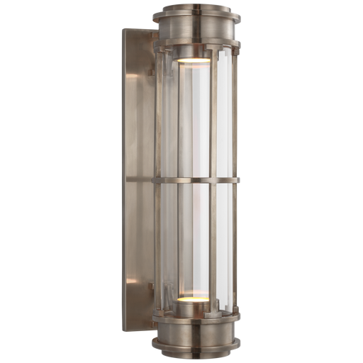 Gracie Linear Sconce - Antique Nickel Finish