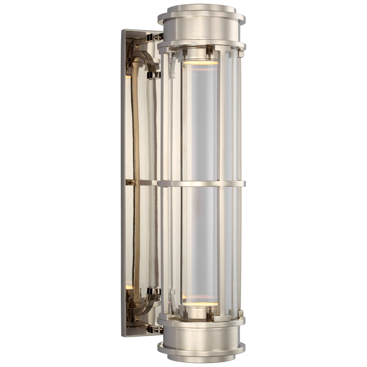 Gracie Linear Sconce - Polished Nickel Finish