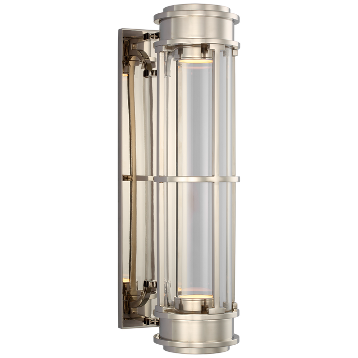 Gracie Linear Sconce - Polished Nickel Finish