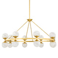 Load image into Gallery viewer, Grafton Large Chandelier - Aged Brass
