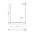 Load image into Gallery viewer, Gramercy Linear Pendant - Diagram
