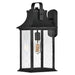 Grant Large Outdoor Wall Sconce - Textured Black Finish