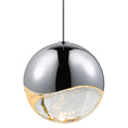 Load image into Gallery viewer, Grapes 1 Light LED Pendant - Polished Chrome/Clear Crystal (Large)
