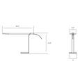 Load image into Gallery viewer, Gravy LED Desk Lamp - Diagram
