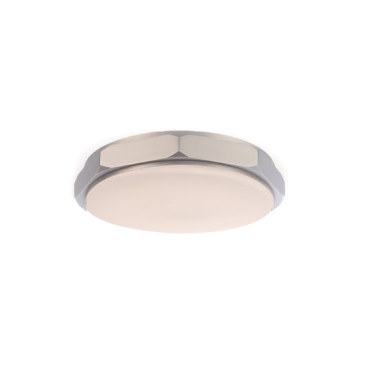 Grommet 13" LED Flush Mount - Brushed Nickel Finish