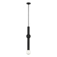 Load image into Gallery viewer, Guyed Pendant - Nightshade Black Finish Port Alone Canopy
